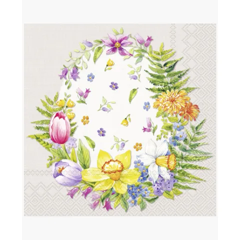 Tovaglioli da tavola UOVO DI FIORI - Ihr