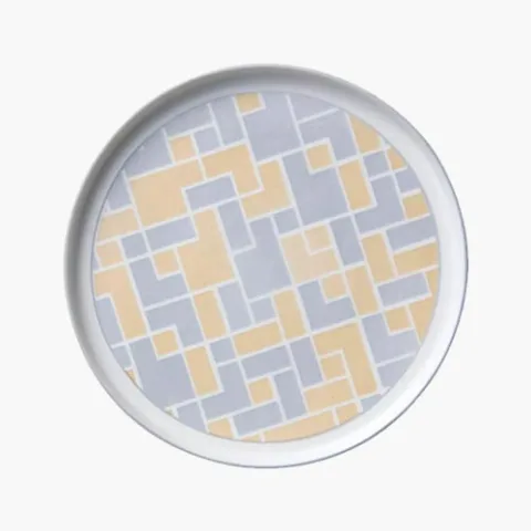 Piatto Tondo piccolo TETRIS - Kaleidos Piatto Tondo piccolo TETRIS - Kaleidos