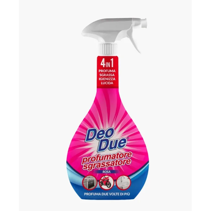Deo Due Rosa - Profumatore Sgrassatore - ChimiClean Deo Due Rosa - Profumatore Sgrassatore - ChimiClean