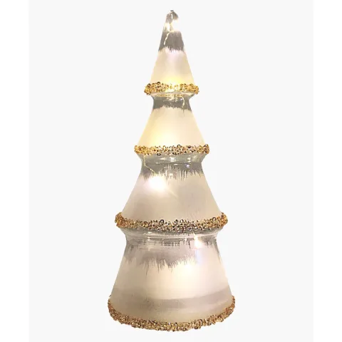 Albero vetro CLEAR DESIGN H 32,5cm - GiocoPlast Albero vetro CLEAR DESIGN H 32,5cm - GiocoPlast