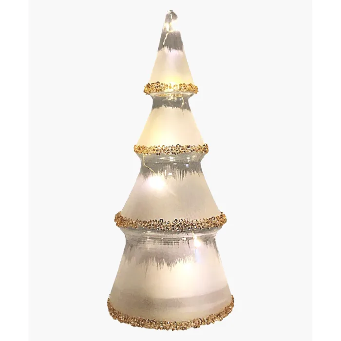 Albero vetro Clear Design H 32,5cm - GiocoPlast Albero vetro Clear Design H 32,5cm - GiocoPlast