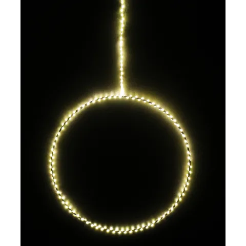 Anello luci Led Bianco caldo 30cm - GiocoPlast Anello luci Led Bianco caldo 30cm - GiocoPlast
